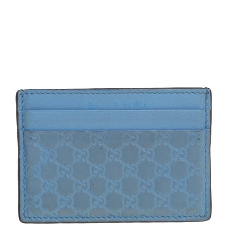 gucci light blue card holder|gucci card holder euro.